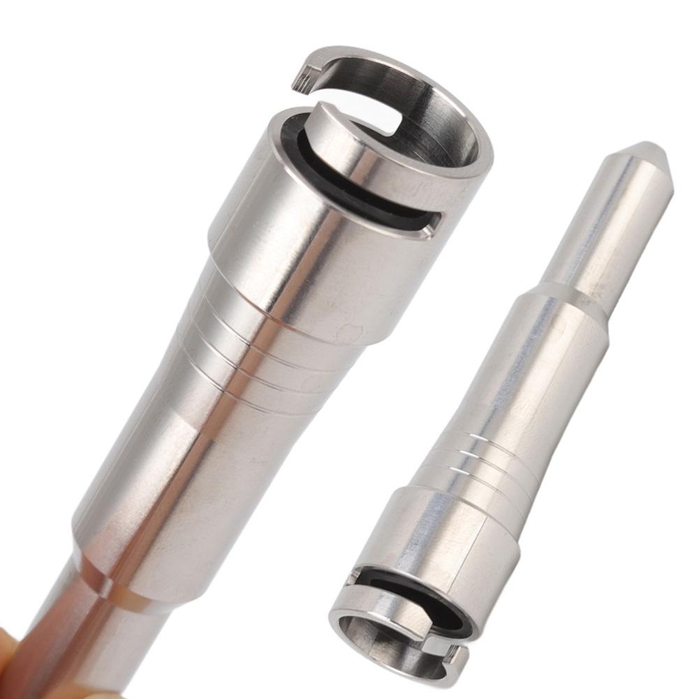 Dampfdüse Waschbarer Milchaufschäumer Schaum Innenrohr Edelstahl Kaffeemaschinendüse für Delonghi ECP3420 310 330 EC680 685