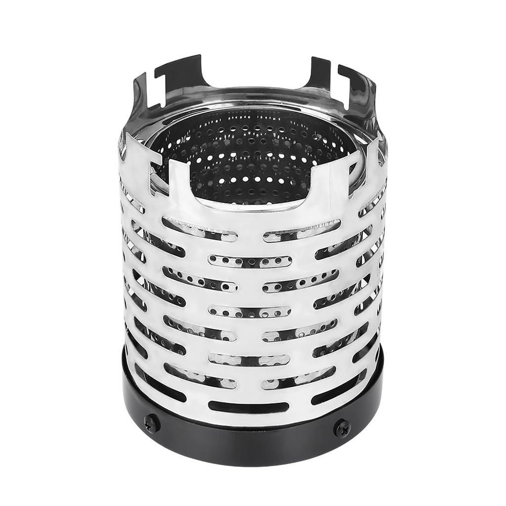 Portable Outdoor Folding Metal Hting Gas Stove Cover Camping Hiking Accessory