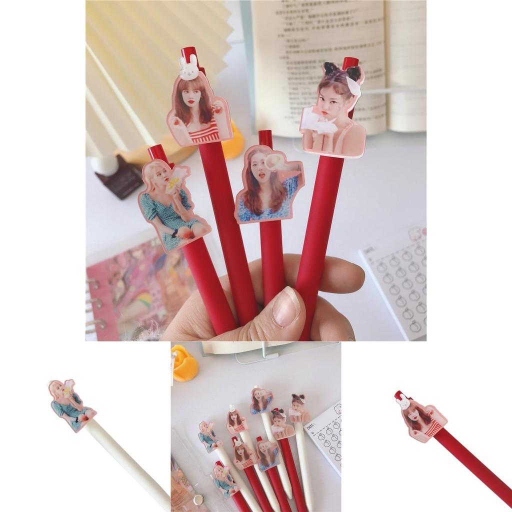 Kreativer Blackpink Kugelschreiber Mit Koreanischem Star-Design Für Büro- Und Schreibwarengebrauch