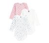 Petit Bateau Long Sleeve Bodysuit Set A0E97 Multicolor 12 74cm (3-Piece Set) 1, Months,