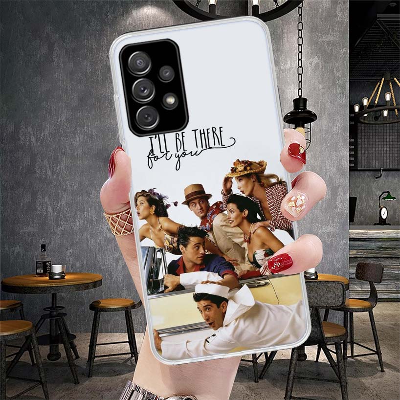 Friends Tv Show Funny Family Soft Phone Case For Samsung Galaxy S22 S23 S24 S25 Edge S26 Ultra S20 FE S21 Plus + Fundas Coque Ga
