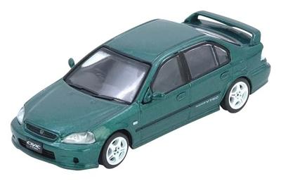 Inno Models Scale Honda Civic Ferio Si Green Finished Product 1/64 (EK) (EKS-GREEN)