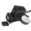   Motorcycle Dual USB   Socket Adapter with Voltmeter Display