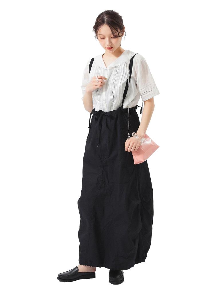 Beams Boy Women's Army Overpants Dress, Black, Free Size, 13260175791