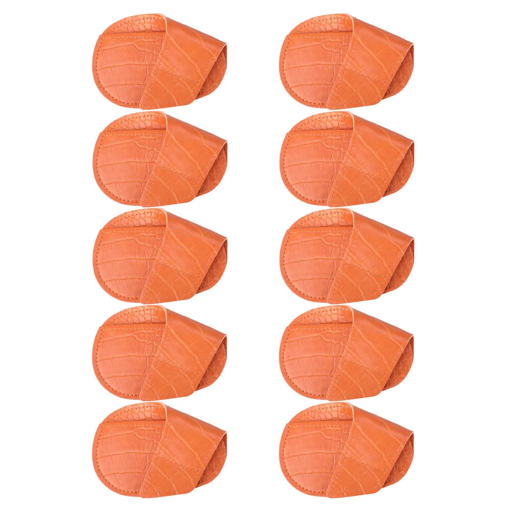 Colorful PU Golf Club Head Cover: Non-Slip, Durable Iron Rod Protective Cap