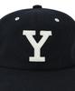 Cappello con cinturino in lana e pelle YALE_Blu Navy