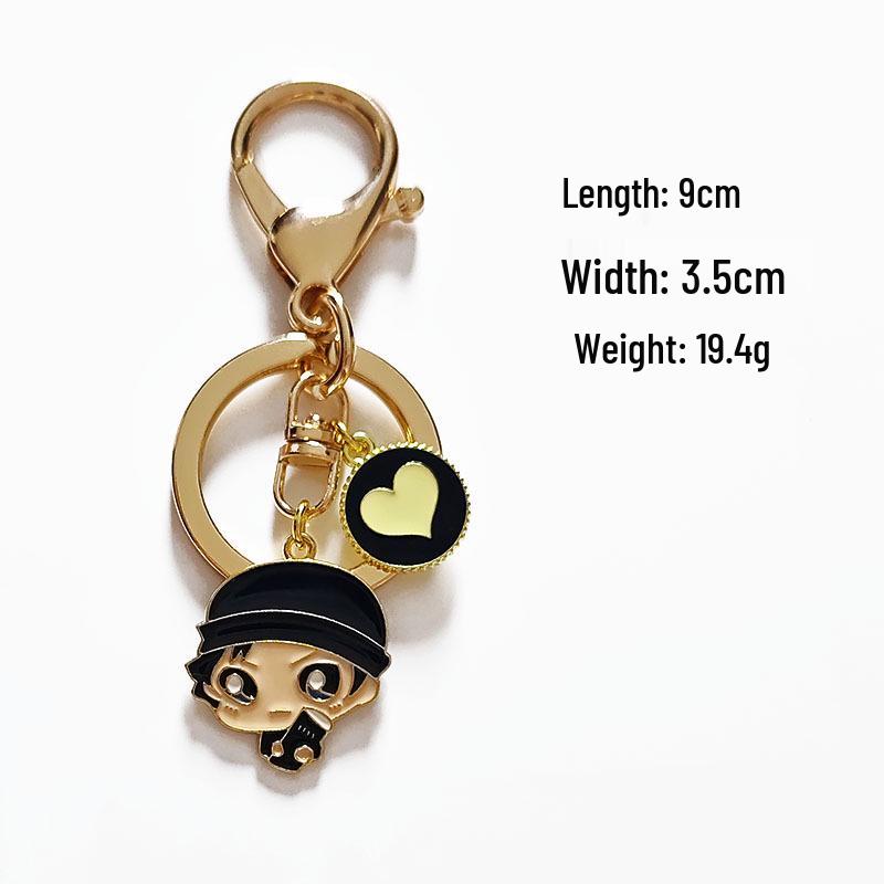 

Conan Kid Anime Keychain Pendant - Handmade Cartoon Bag Accessory