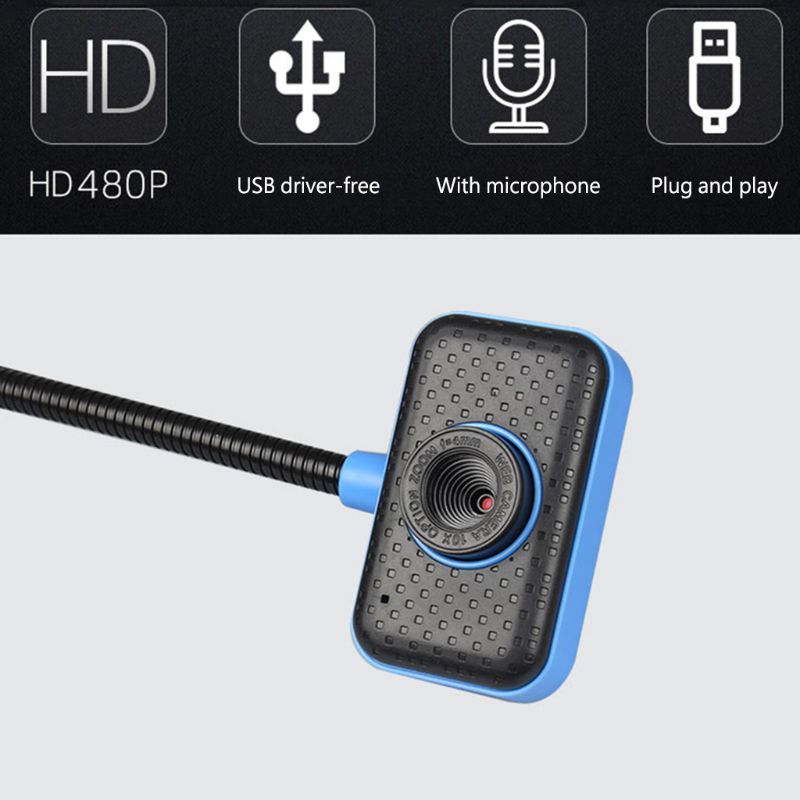 Computer Webcam with Noise Reduction Microphone Creative Practical Web Camera for Meeting Online Courses Office Came