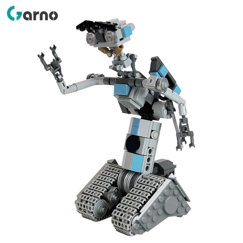 MOC Johnnyed 5 Movie Shorted-Circuits Military Emotional Robot Building Block Set for Astroed Robots Model Brick Toy KIds