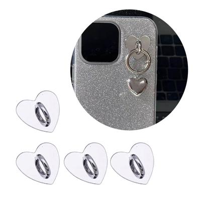 Set of 10 Finger Stand Hooks Phone Charm Holder Finger Hooks Flatback Sticking Hooks Unique Accessories Alloy Material