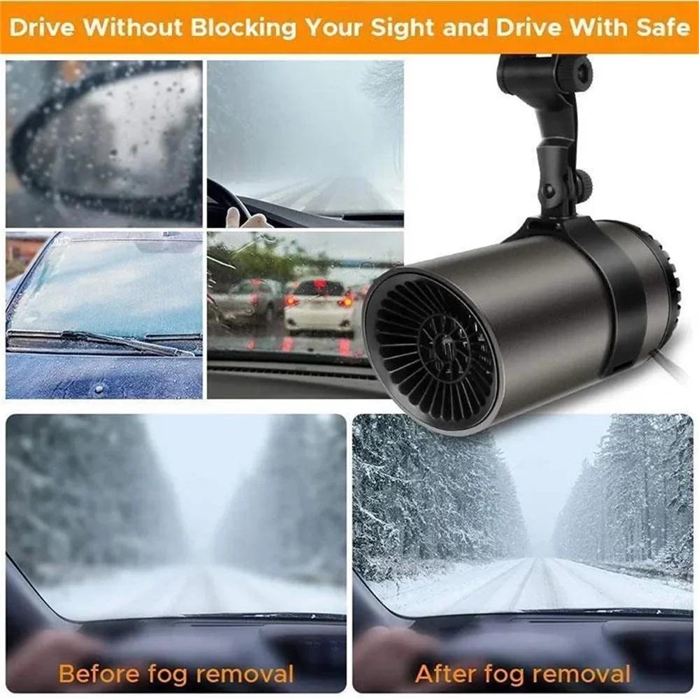 Electromagnetic Molecular Interference Antifreeze Snow Remover Defogging 150W 12V/24V Heater for Car and Home Office Accessories