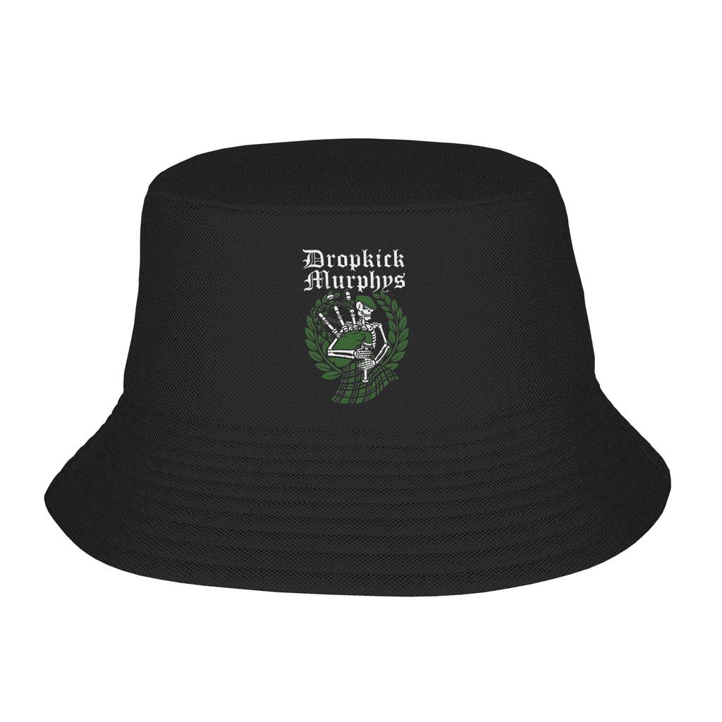 Dropkick Murphys Bucket Hat Outdoor Fisherman Caps Foldable Travel Hiking Sunscreen Hats For Women Vintage Design Cap