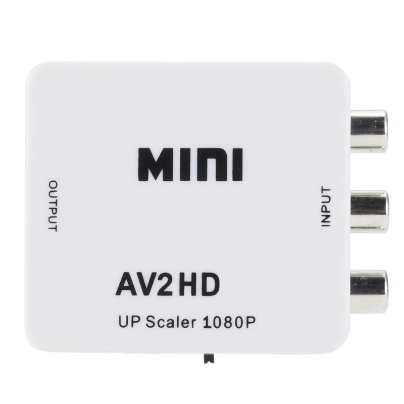 1080P AV zu HDMI Konverter mit Audio für TV/Monitor