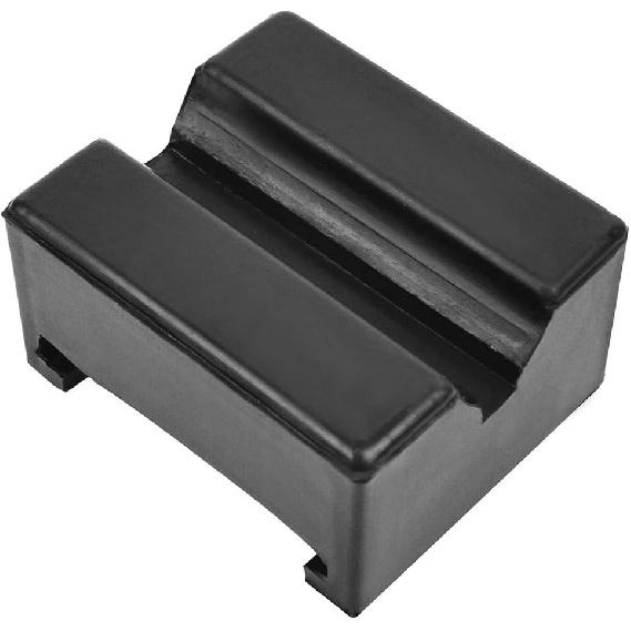 

DEDC Floor Jack Pad,Universal Square Pinch Weld Protector Rubber Jack Pad, Jack Stand Adapter, Frame Rail Protector Car Lift Accessories 1 PC