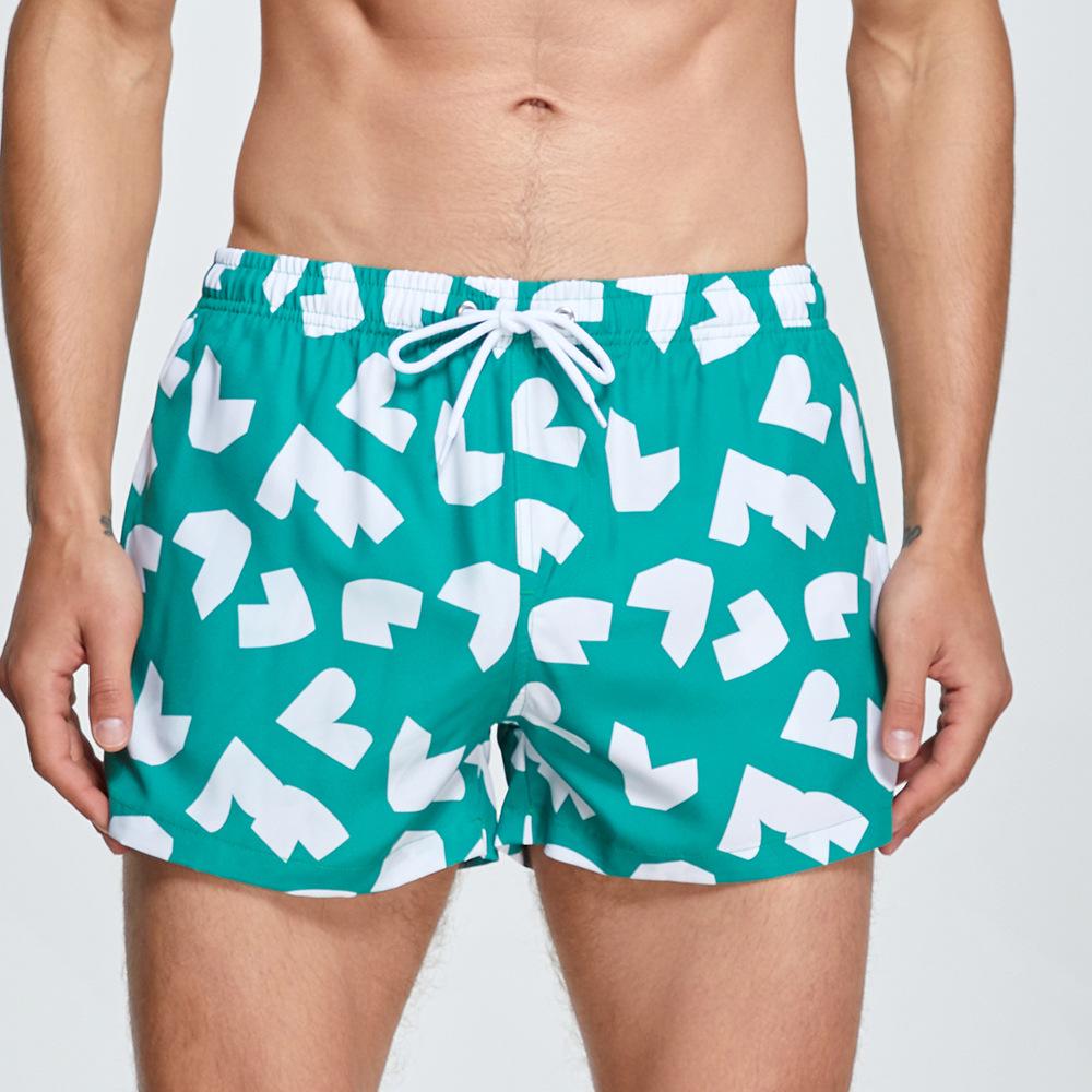 Seobean Youth Trendy Quick-Dry Beach Shorts