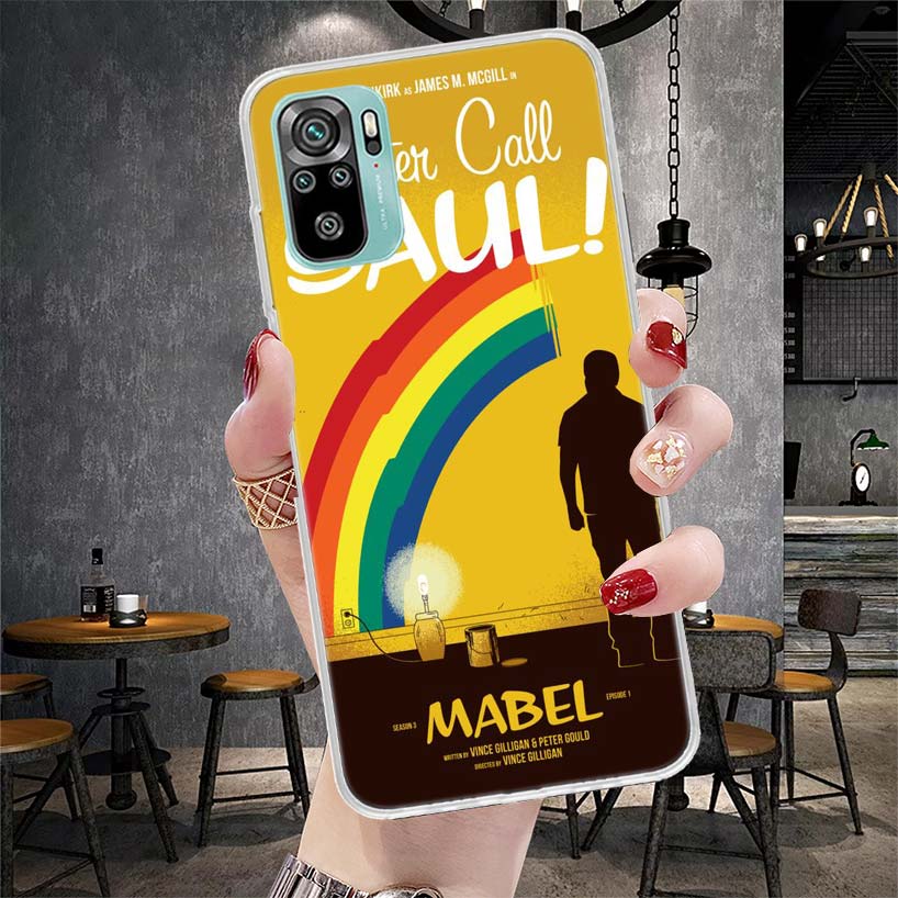Better Call Saul TV Soft Phone Case For Xiaomi Redmi Note 15 14 14S 13 12 Pro Plus 12S 11 11S 11E 10 10S 11T 5G Fundas Coque Red