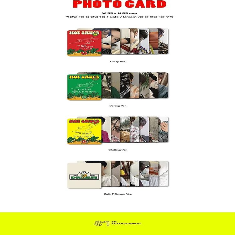 NCT DREAM Hot Sauce (Photobook / Random Ver.) Album + 3 Gift
