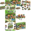 High-difficulty Building Toy Compatible With Lego Minecraft Village Boy Puzzle Assembly