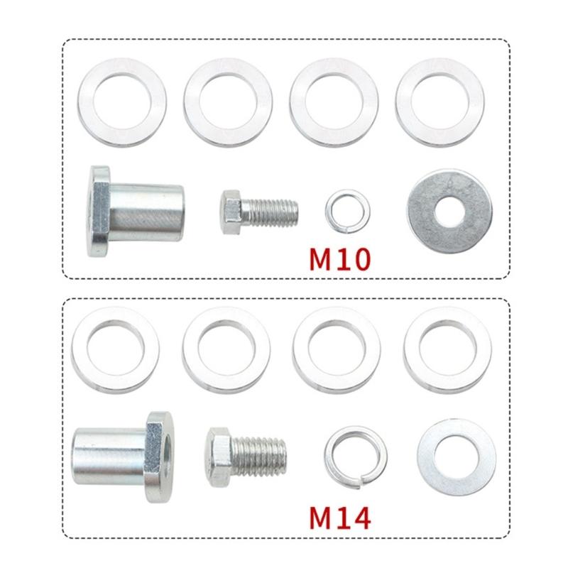 Efficient Wall Grooving Adapter for Angles Grinders Converts 100/150 Models with M10 M14 Compatibility