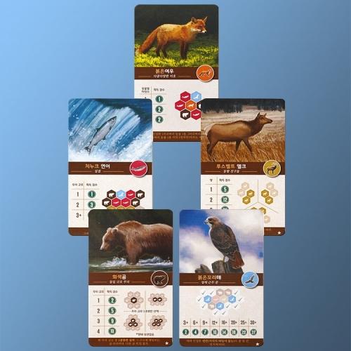 Cascadia Exclusive Promo Animal Score Card Pack