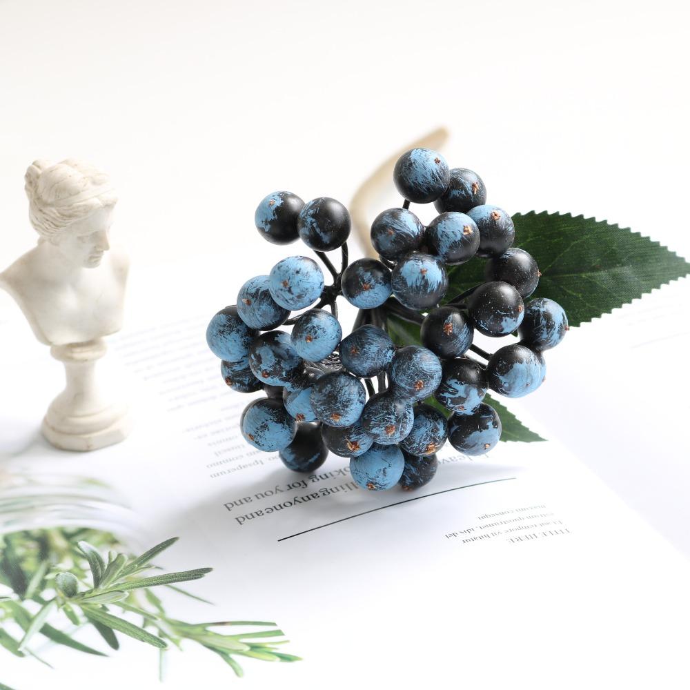 

Arrangement American Pastoral Artificial Berry Fake Christmas Fake Flower Artificial Flower Arrangement Home Decoration синий