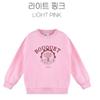  Olivan  Simple Graphic Sweatshirt Top And Bottom  Light Pink 