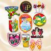 10pcs Set Patch Netherland Oeteldonk Emblem Embroidery Patches For Clothes Iron On Patches For Clothing Uniform Embroidered Diy 