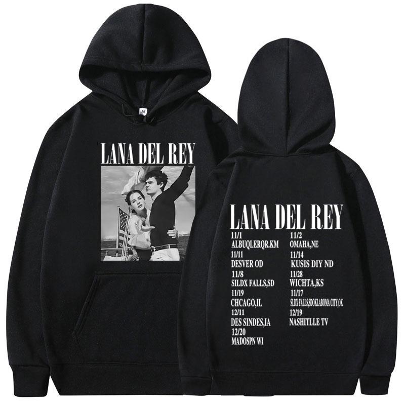 Lana Del Rey Ldr Zeil Grafische Hoodie Mannen Vrouwen Kleding Esthetische Sweater Mode Harajuku Oversized Hoodies Streetwear