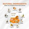 Persimmon Soap Bar for Old People Smell, Natural Body Odor Control Bar Soap for Men & Women Purifying Deodorizing, Handmade Body Bar Soap for Eliminat