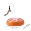 Automatic Teaser Interactive Cat Toy Funny Electronic Supplies Lightweight 360° Rotating Kitten