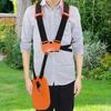 Mower Shoulder Strap Lawn Mower Harness Strap Double Shoulder Strap Adjustable Grass Trimmer Strap for Brush Cutter Trimmer