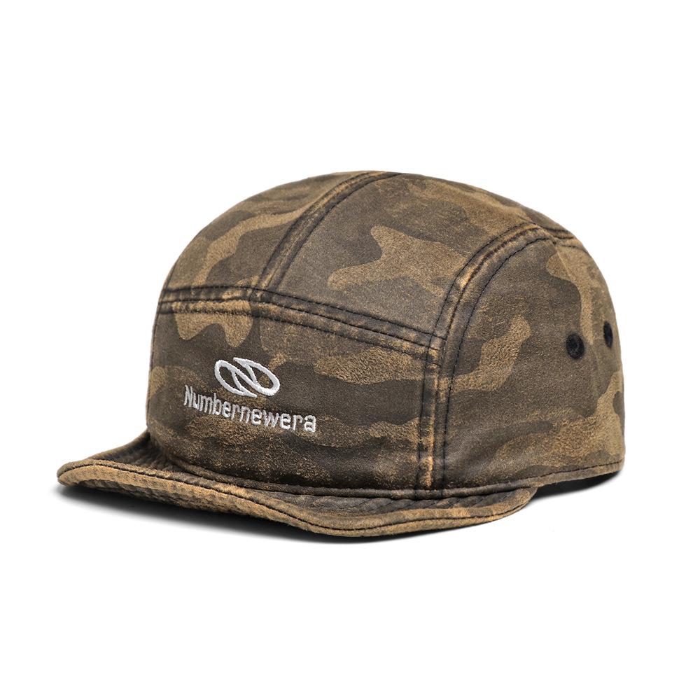Verstellbare Vintage-Kappe für Damen und Herren für Outdoor-Wanderungen und Bergsteigen
