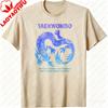 Taekwondo Dragon Design Summer Casual Men TShirt Cotton Short Sleeve Fashion Top for Martial Arts Enthusiasts T Shirt