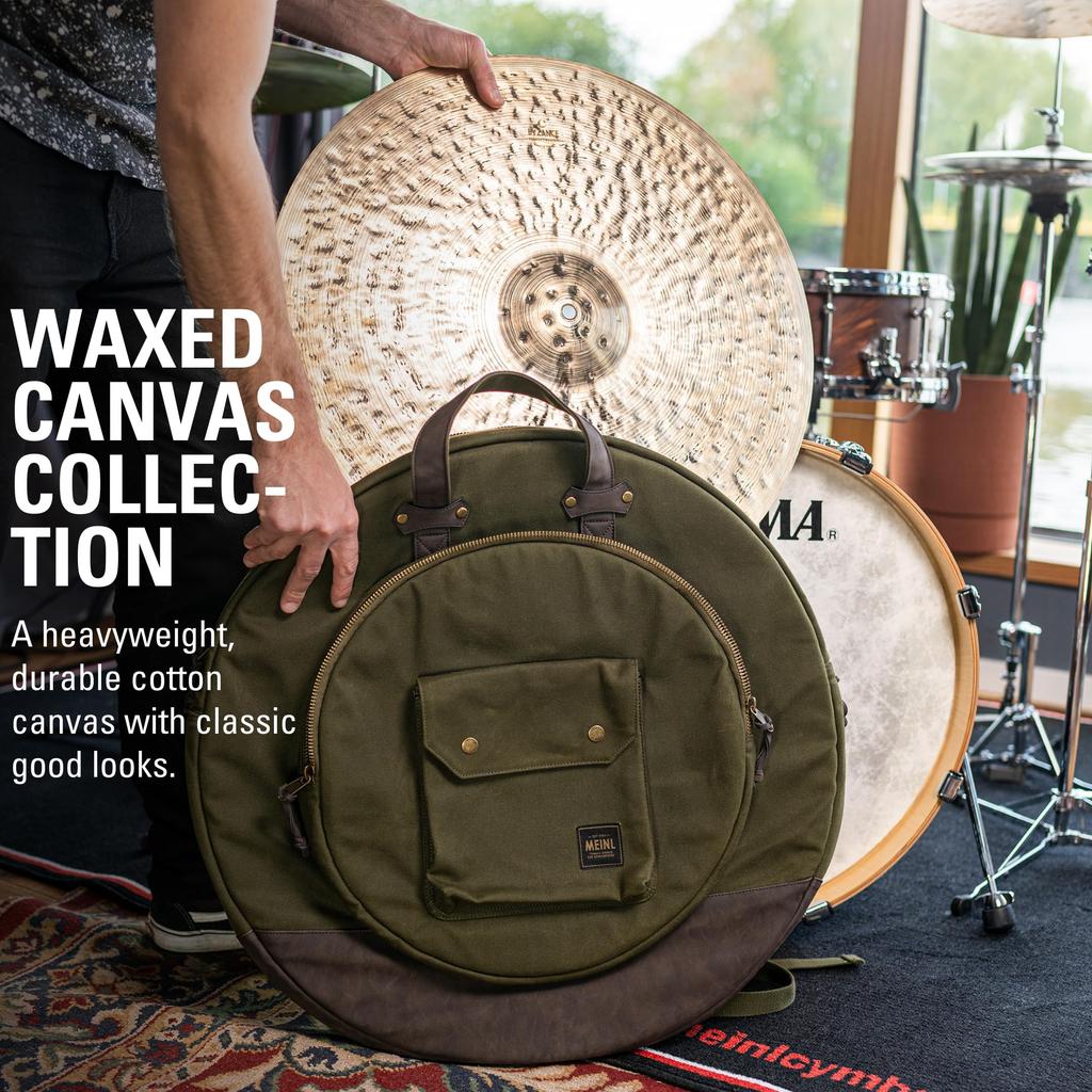 MEINL Cymbals Meinl Cymbals Waxed Canvas Collection MWC22GR Forest Green []