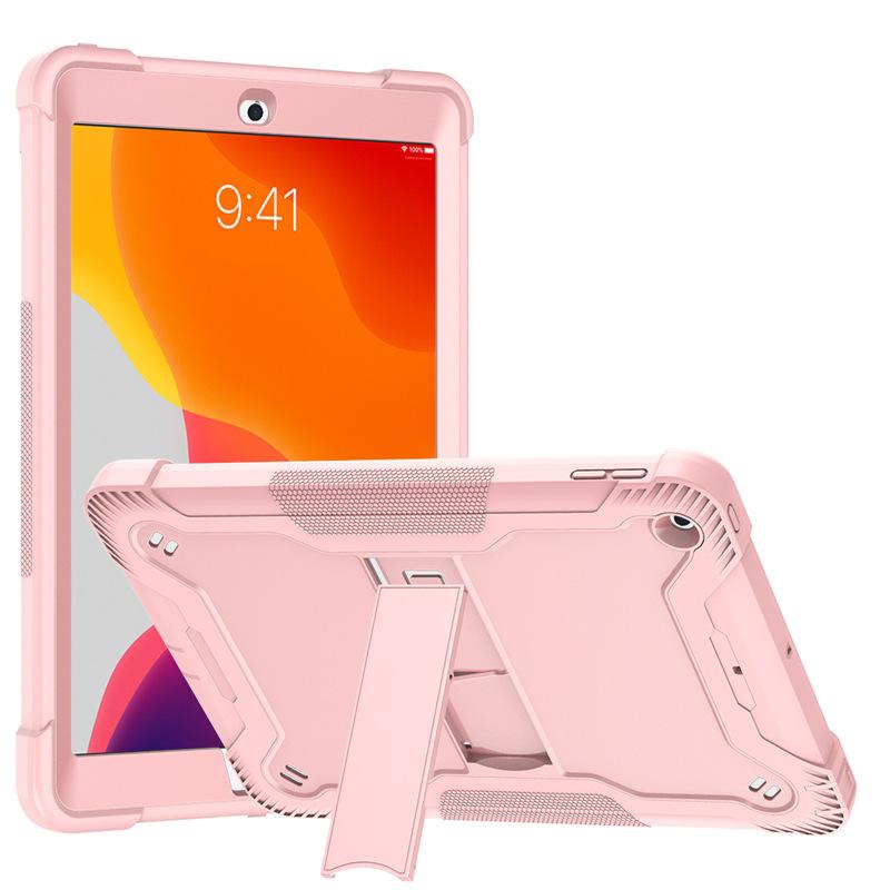 Étui antichoc avec support intégré pour iPad Pro 12,9 , 11 , Air 4, 5, 6, 10,9 , 13 , 10e et 11e générations (A1895, A1876, A2378). Compatible avec la recharge de l'Apple Pencil. iPad Air11 2024-2026 rose
