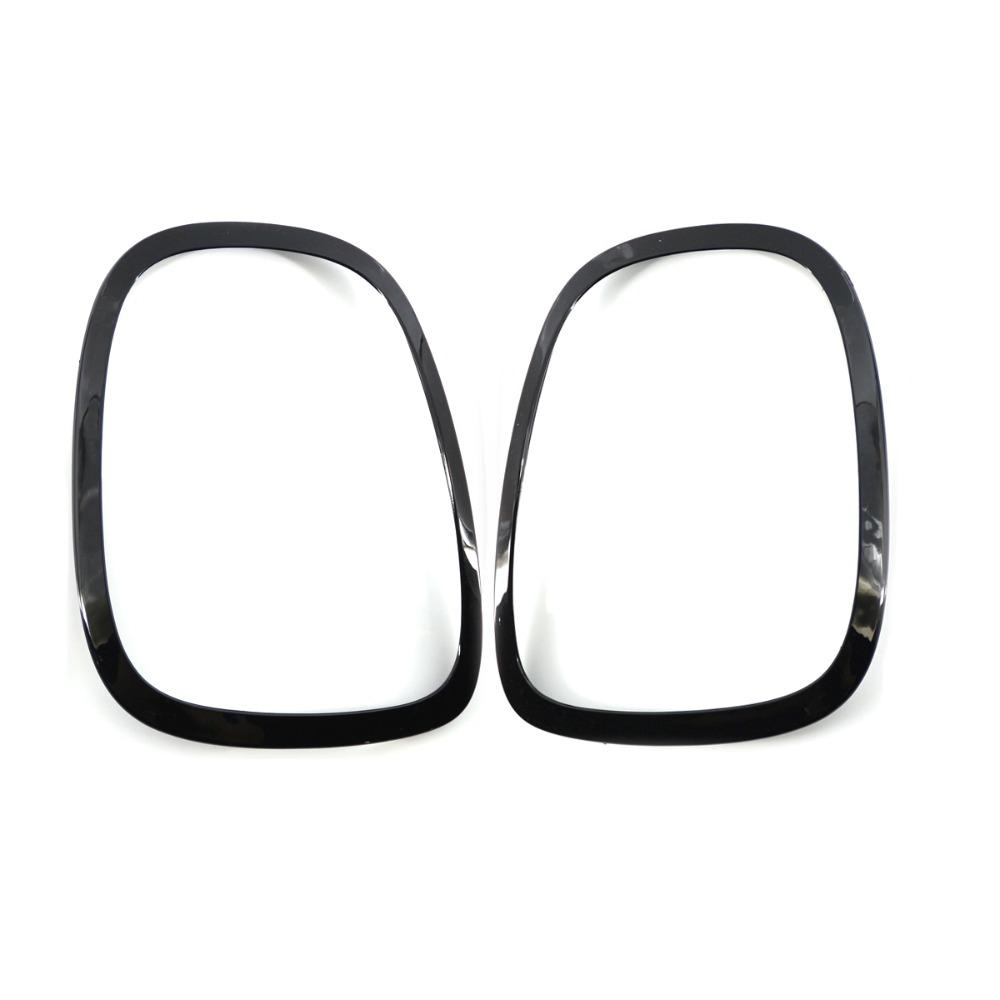 For Mini For Cooper F55 F56 F57 2014+ Rear Frame Lamp Cover Finish Auto Parts 51712285495 51712285496 Tail Light Surround Trim