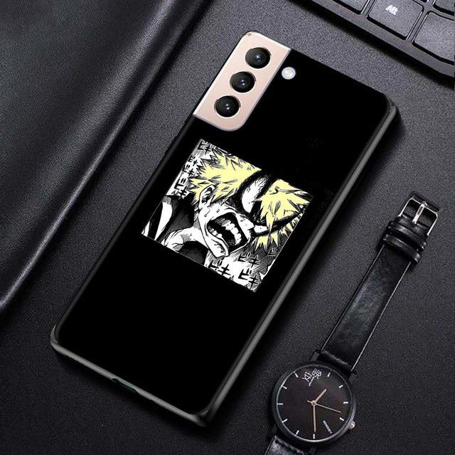Phone Case For Samsung S21 S20 Ultra S10 Plus Lite S21 S20 Fe 5g Galaxy S10e S9 S8 S7 Edge Silicone Shell My Hero Academia