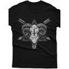Gothic Skull T-Shirt Biker Devil Heavy Metal Rock Music Top Demon #A117#OR#P1