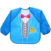 Baby Waterproof Bibs Apron Boys Girls Burp Cloth Toddler Child Newborn Feeding Painting Infant Long Sleeve Draw Animal Cartoon