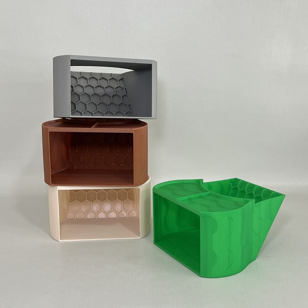 Climbing Ramp Hermit Crab House Double Food Dish Aquarium Fish Cave Fish Tank Accessories