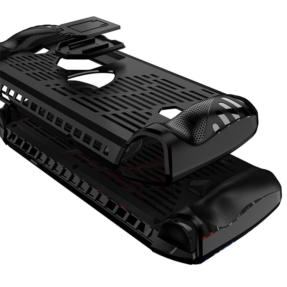 For MSI Claw Handheld Console TPU Case Protector Shell Sleeve with Kickstand Full Protective Shell Anti-Scratch Game Accessories