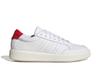 Nova Court Lifestyle Vegan LIY13 Sneakers for Footwear Red cm [Adidas] Women, White/Footwear White/Vivid (GX1758) 24.5