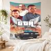 Gta Wall Tapestry Handmade Look Suitable For Dorm Wall Studio Wall Reading Corner Multipurpose Boho Decor Gift For Friends Family