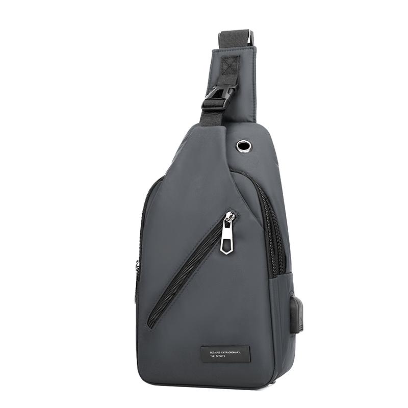 Multifunctional Men's Chest Bag Outdoor Business Shoulder Mobile Phone Bag Water-repellent Riding Crossbody Bag