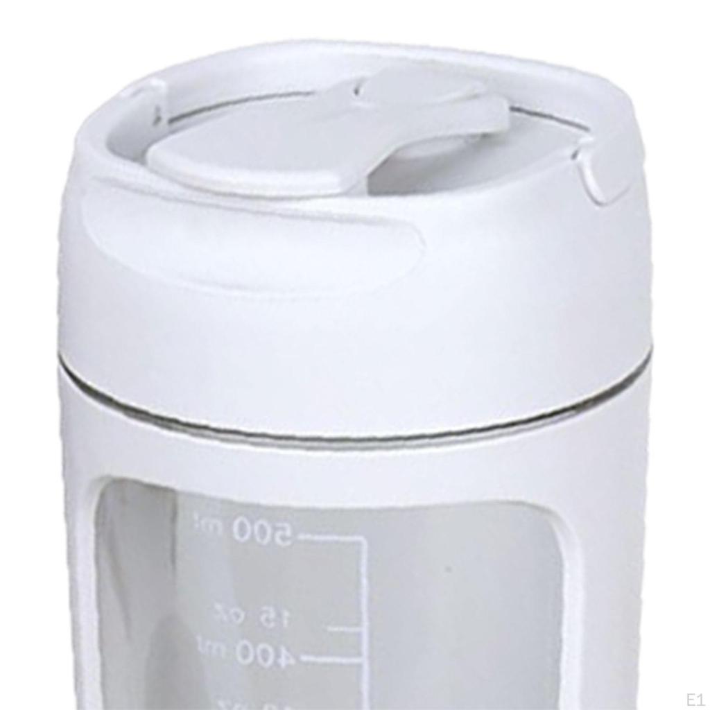 Tragbare elektrische Protein-Shaker-Flasche, USB-wiederaufladbar, für Fitness-Training