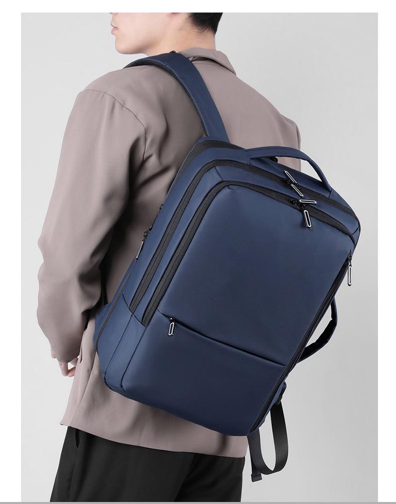 Men's Large Capacity Commuter Backpack for Business and Travel