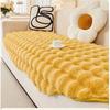 Rabbit Plush Sofa Covers for Living Room Thicken Soft Plush Sofa Mat Warm Winter Irregular Sofa Towel Couch Cushion Home