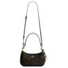 Coach Teri Classic Letter Pattern Coated Canvas Shoulder Bag Women Shoulder Bag Brown CDY18-IMBRN