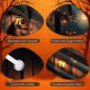 Outdoor Party Moody Lighting Halloween Banner Autumn Decoration Night Sky Jack O Lantern Decor For Holiday Celebration Halloween