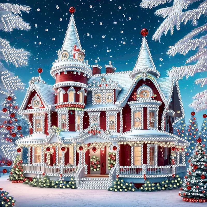 GATYZTORY 5D DIY Special Shape Diamond Painting Diy Crafts Diy Gift House Scenery Paint With Diamonds Art Supplies Art Supplies